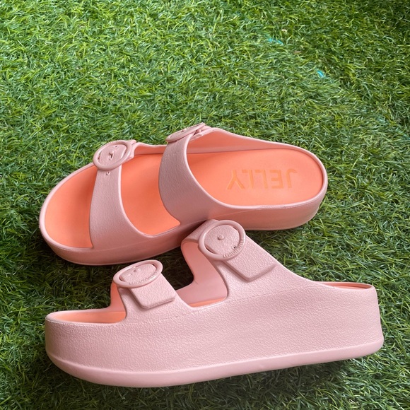 Shoes - Lemon Jelly Eva foam ethical slides
